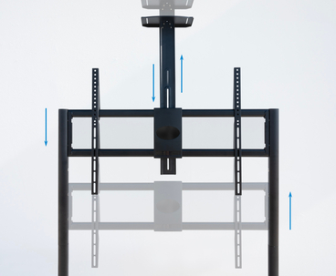 SOPORTE SUELO CON RUEDAS iSTAR 55''-100'' NEGRO TOOQ
